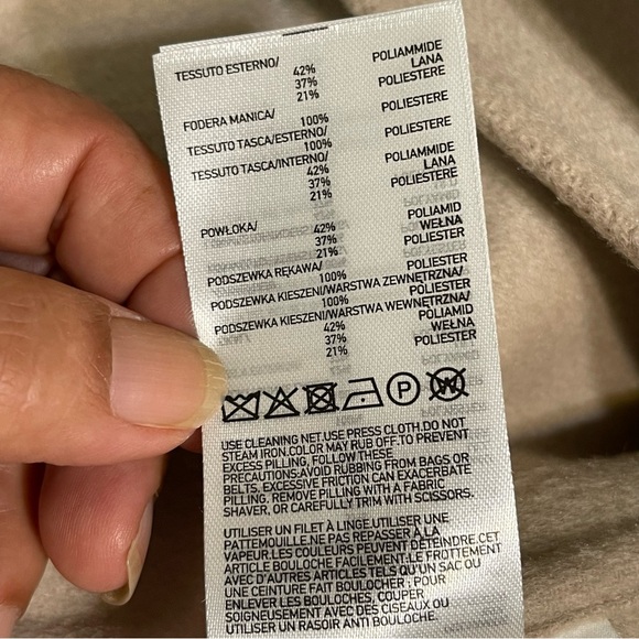 Uniqlo Double Face wool blend Long Coat - Picture 13 of 14